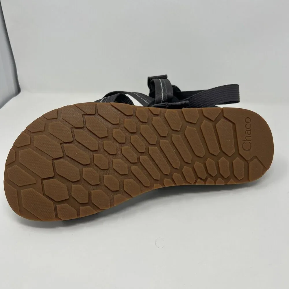 Chaco Sandals Shoes Mens Size 12 Gray Strappy Adjustable Slip On Outdoor Casual